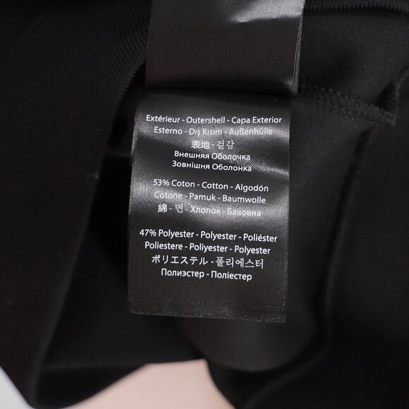 MACKAGE Max-VT Double Face Jersey Crewneck Sweatshirt Black Size 2XL - Picture 10 of 10